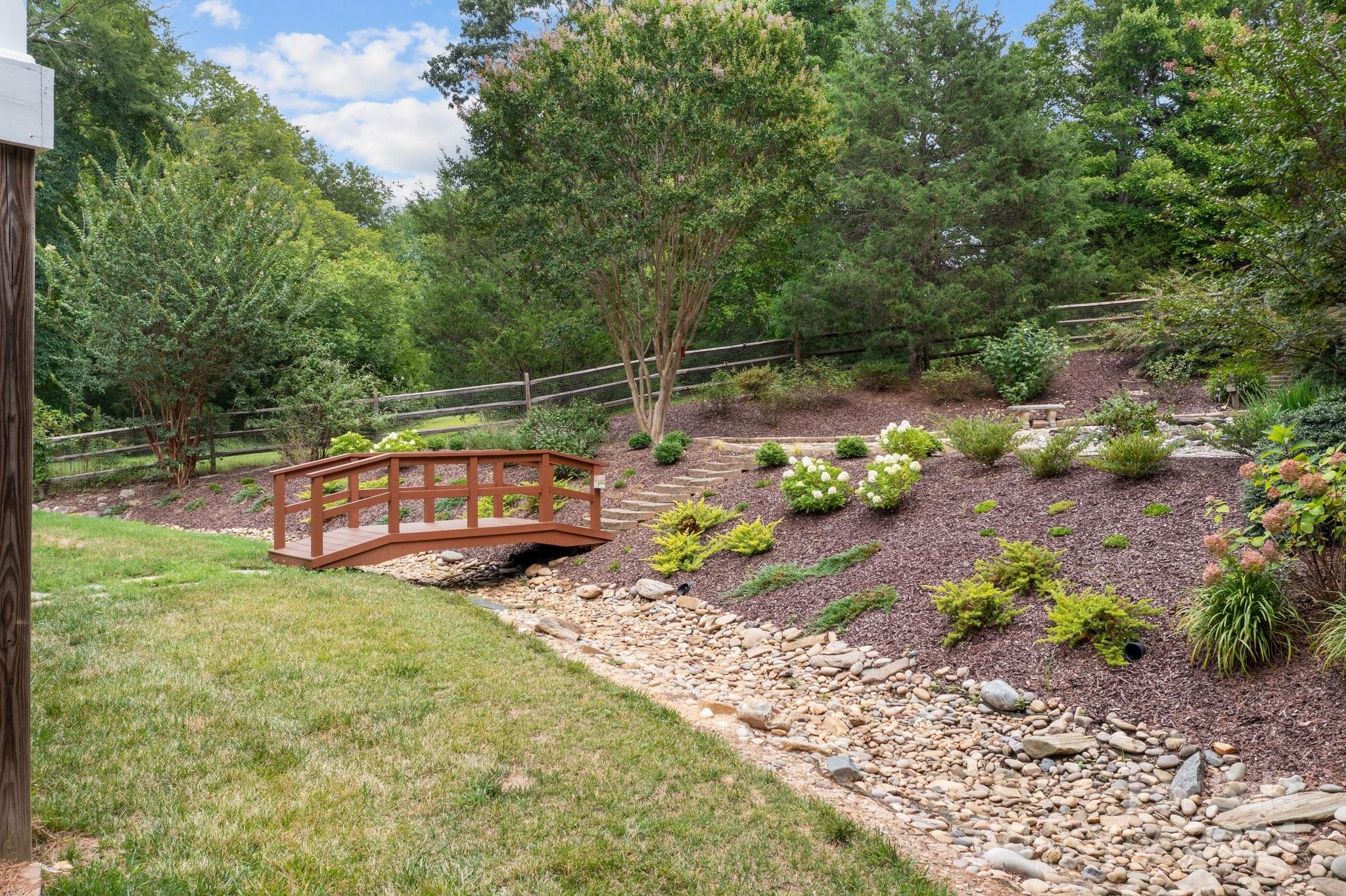 251 Kimberly Road Davidson, NC 28036 - Photo 46 of 47 a backyard of a house with lots of green space