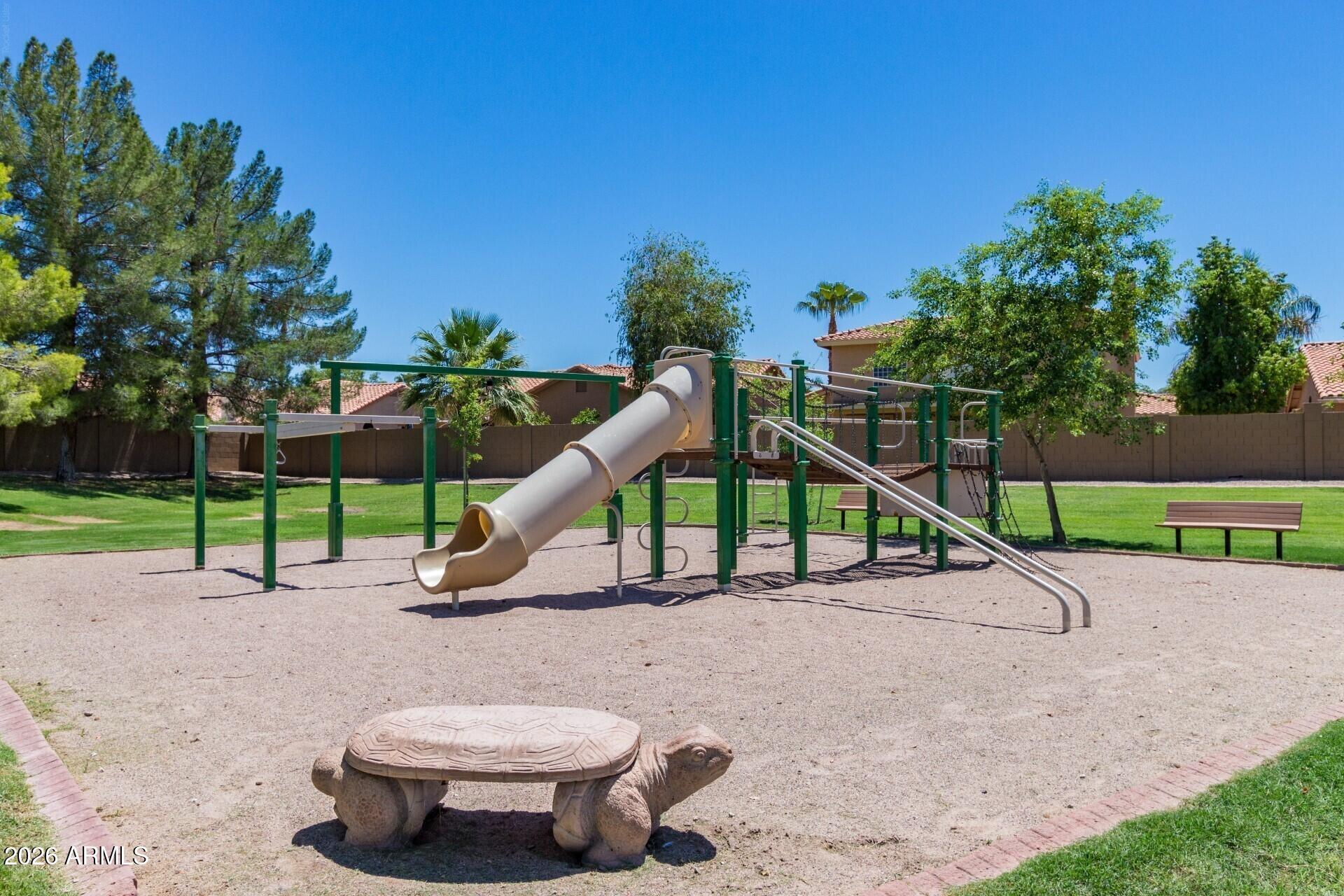 1434 West Key Harbor Drive Gilbert, AZ 85233 - Photo 116 of 144 a park view with a slide