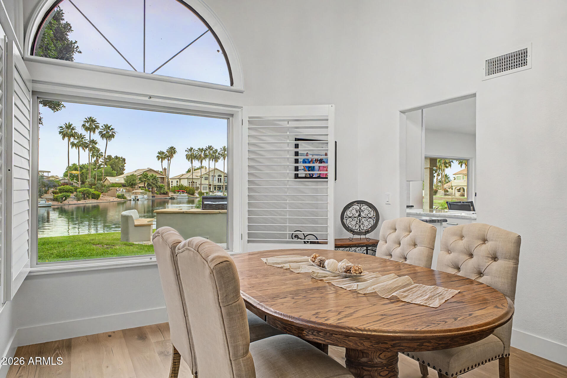 1434 West Key Harbor Drive Gilbert, AZ 85233 - Photo 120 of 144 a view of a dining room with furniture window and outside view