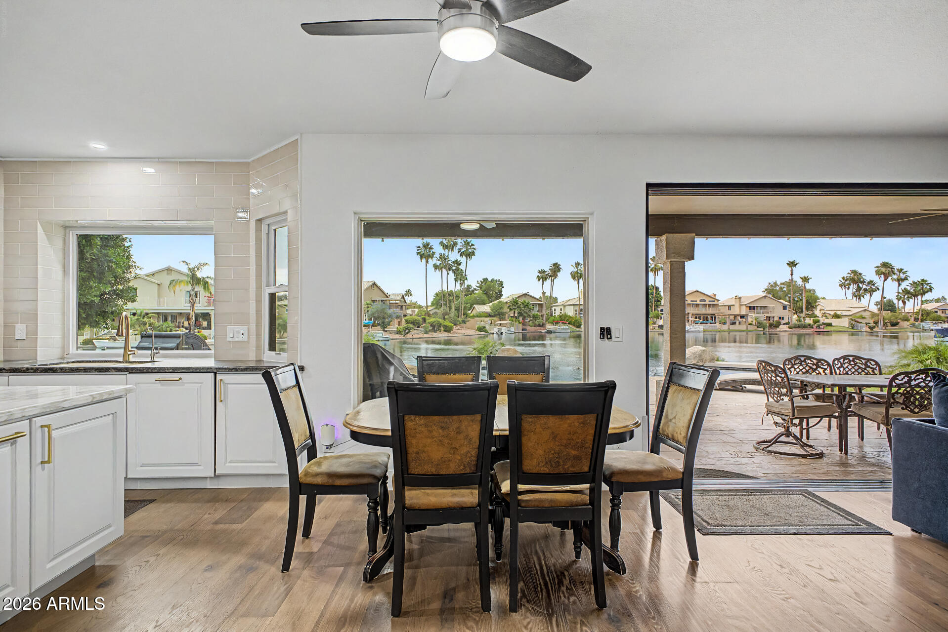 1434 West Key Harbor Drive Gilbert, AZ 85233 - Photo 124 of 144 a view of a dining room with furniture window and outside view