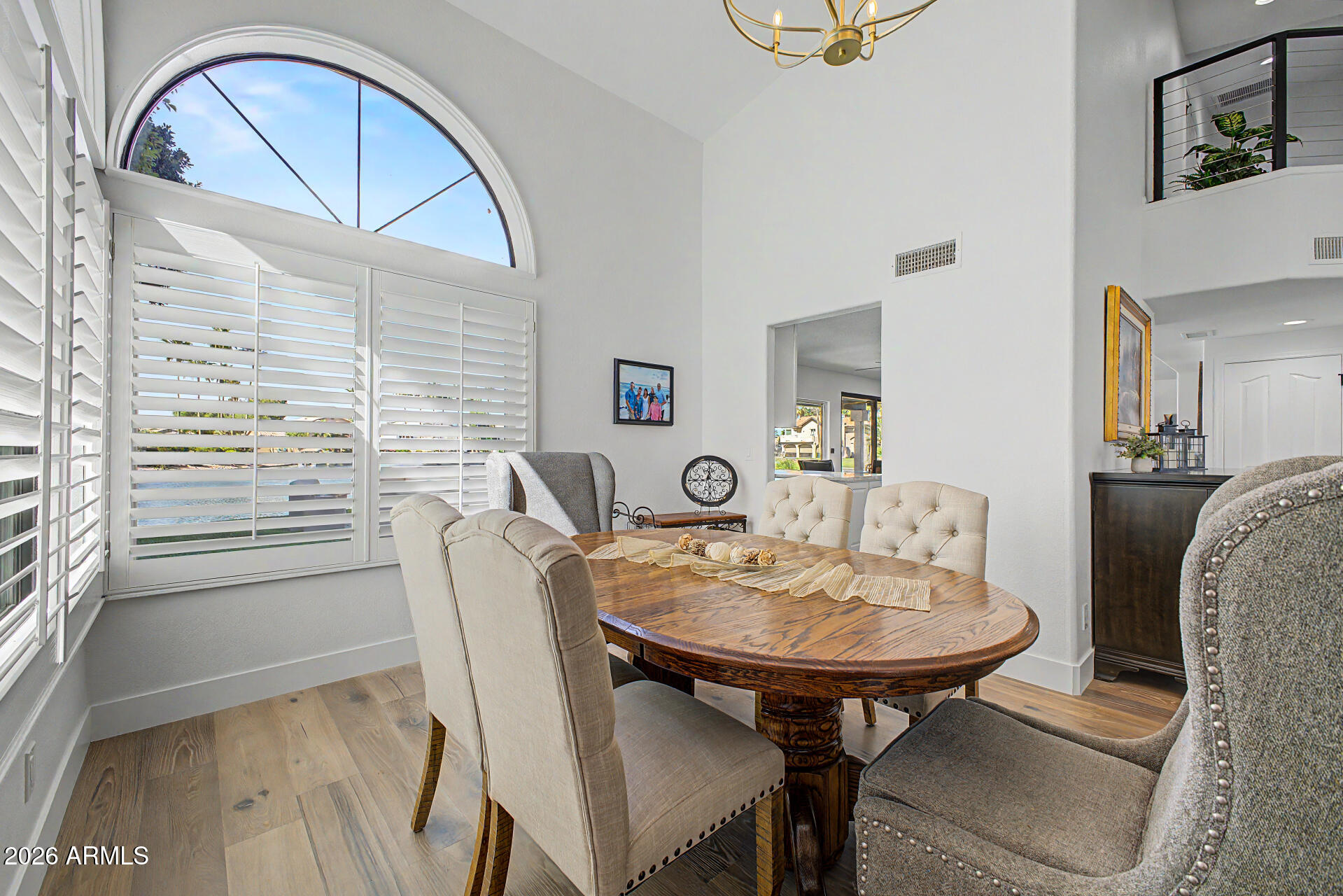 1434 West Key Harbor Drive Gilbert, AZ 85233 - Photo 53 of 144 a view of a dining room with furniture and a potted plant