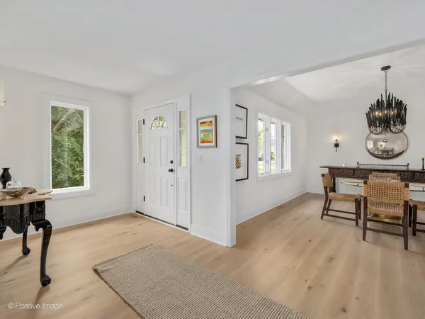 a view of a livingroom with furniture and window
