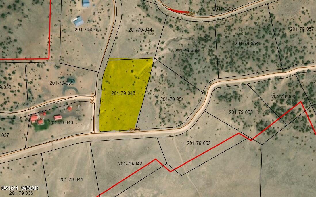 8500 / Mesa Redondo Ranch Road Concho, AZ 85924 - Photo 2 of 16 satellite - Lot 43