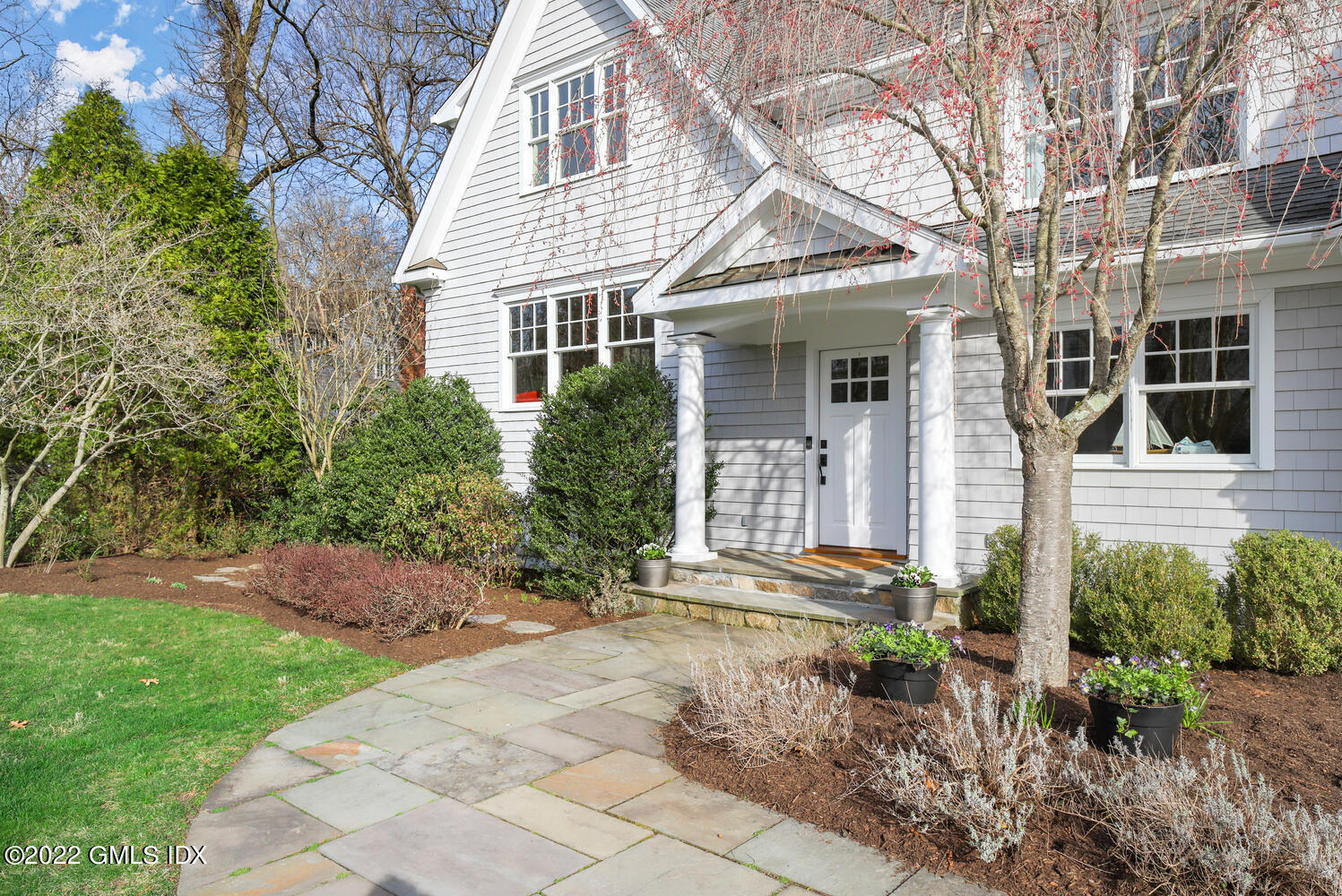 4 Rainbow Drive Riverside, CT 06878 - Photo 52 of 59 front view of a house with a yard