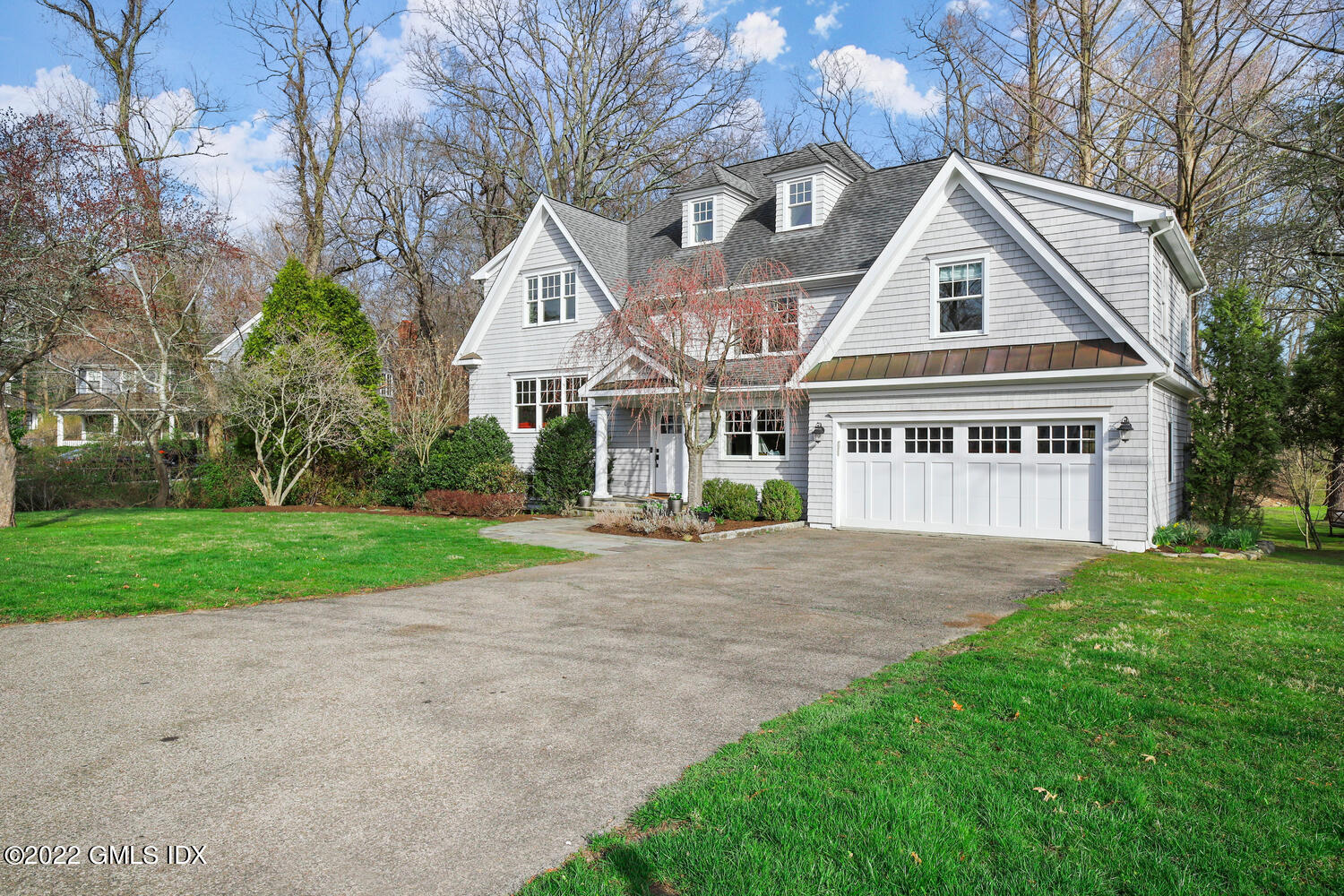 4 Rainbow Drive Riverside, CT 06878 - Photo 54 of 59 a view of house with a big yard and large trees
