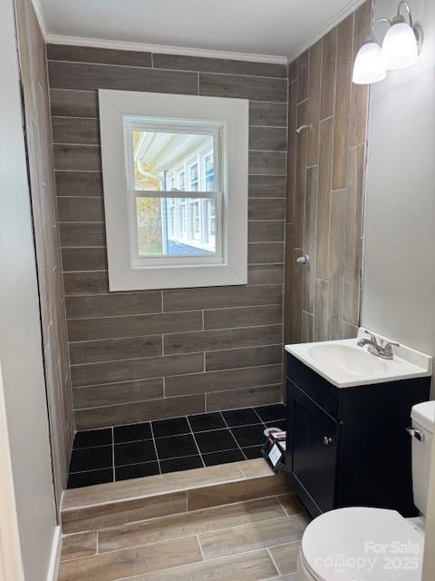509 North Ransom Street Gastonia, NC 28052 - Photo 10 of 12 a bathroom with a sink toilet and shower