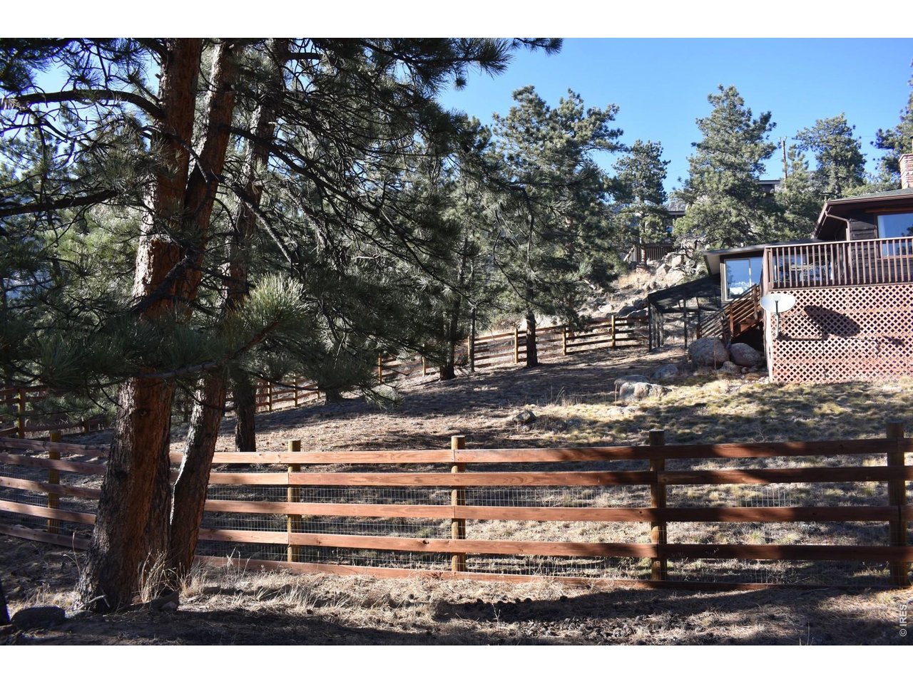 1477 Kiowa Road Lyons, CO 80540 - Photo 12 of 45 Side Yard-fenced for dogs