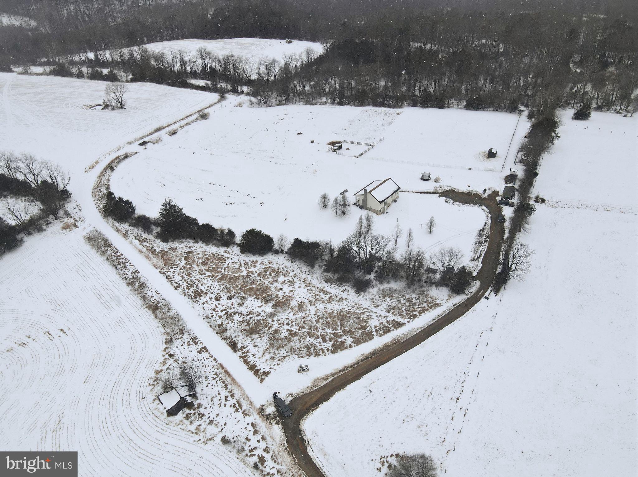 7466 Meadow View Lane Rixeyville, VA 22737 - Photo 30 of 41 Snow-covered serenity in rural landscape.