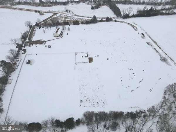 a view of a terrace with a snow