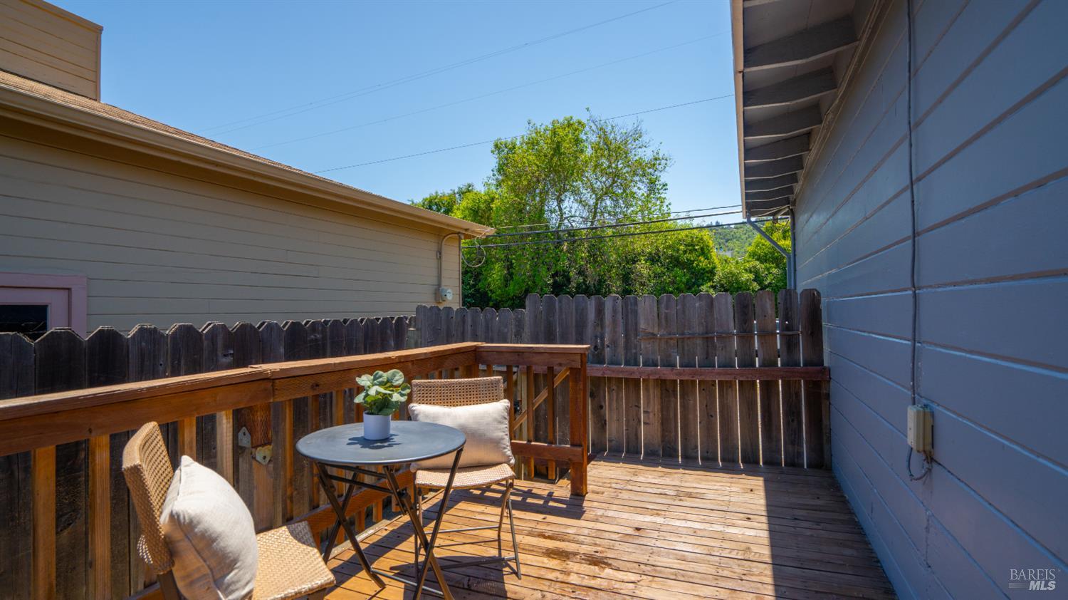 38 Bret Avenue San Rafael, CA 94901 - Photo 39 of 52 a view of balcony with furniture and wooden deck