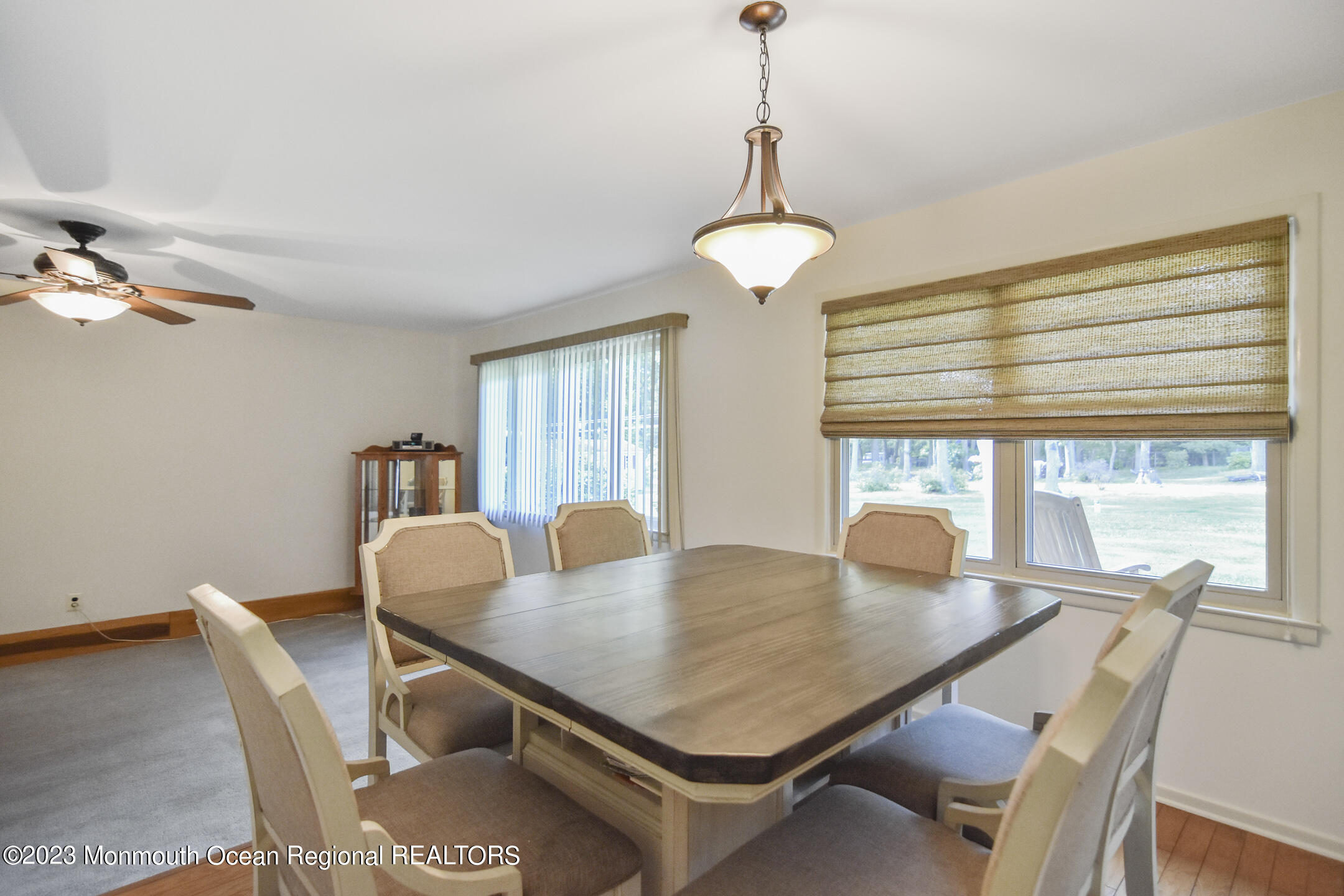 357 Easy Street Howell, NJ 07731 - Photo 12 of 36 a view of a dining room with furniture window and outside view
