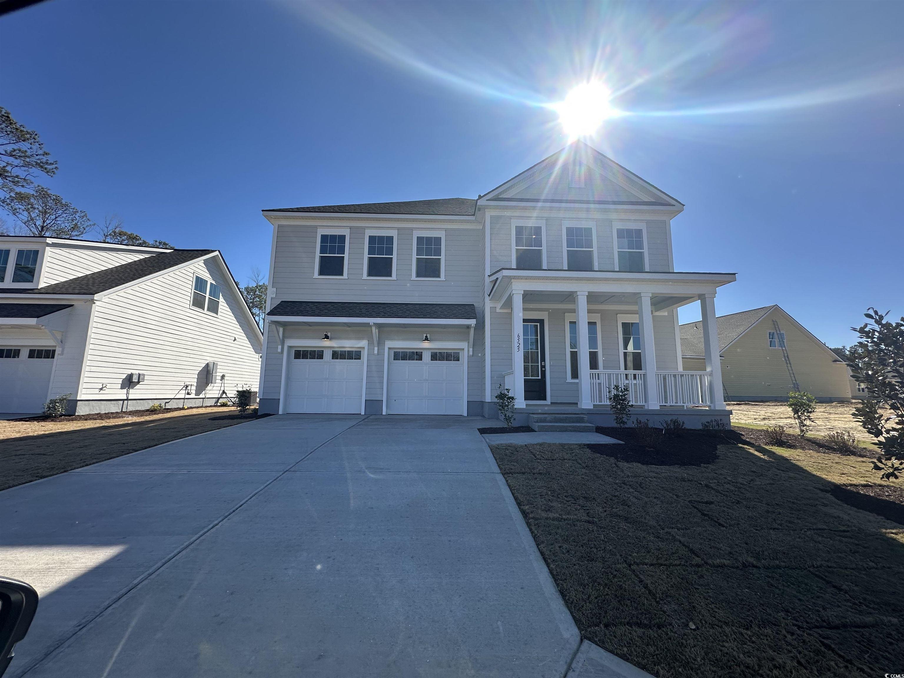 6525 Berg Street Murrells Inlet, SC 29576 - Photo 1 of 1 View of front of property featuring a garage and c