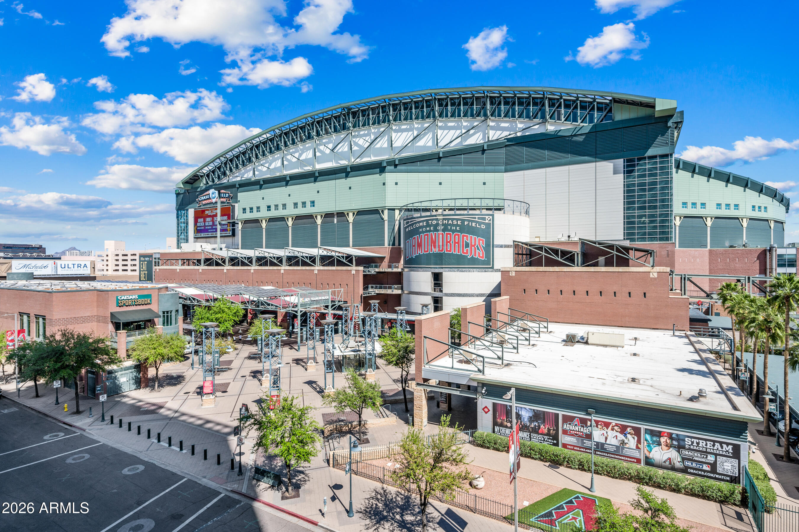 310 South 4th Street, Unit 905 Phoenix, AZ 85004 - Photo 61 of 63 Looking at Chase from Community Patio