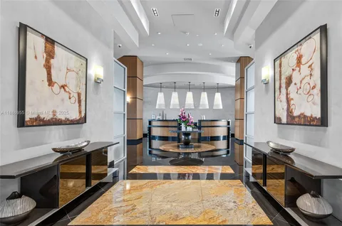 a view of a building with a patio