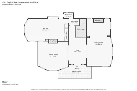 $889,000 | 2301 Capitol Avenue, Sacramento, CA 95816