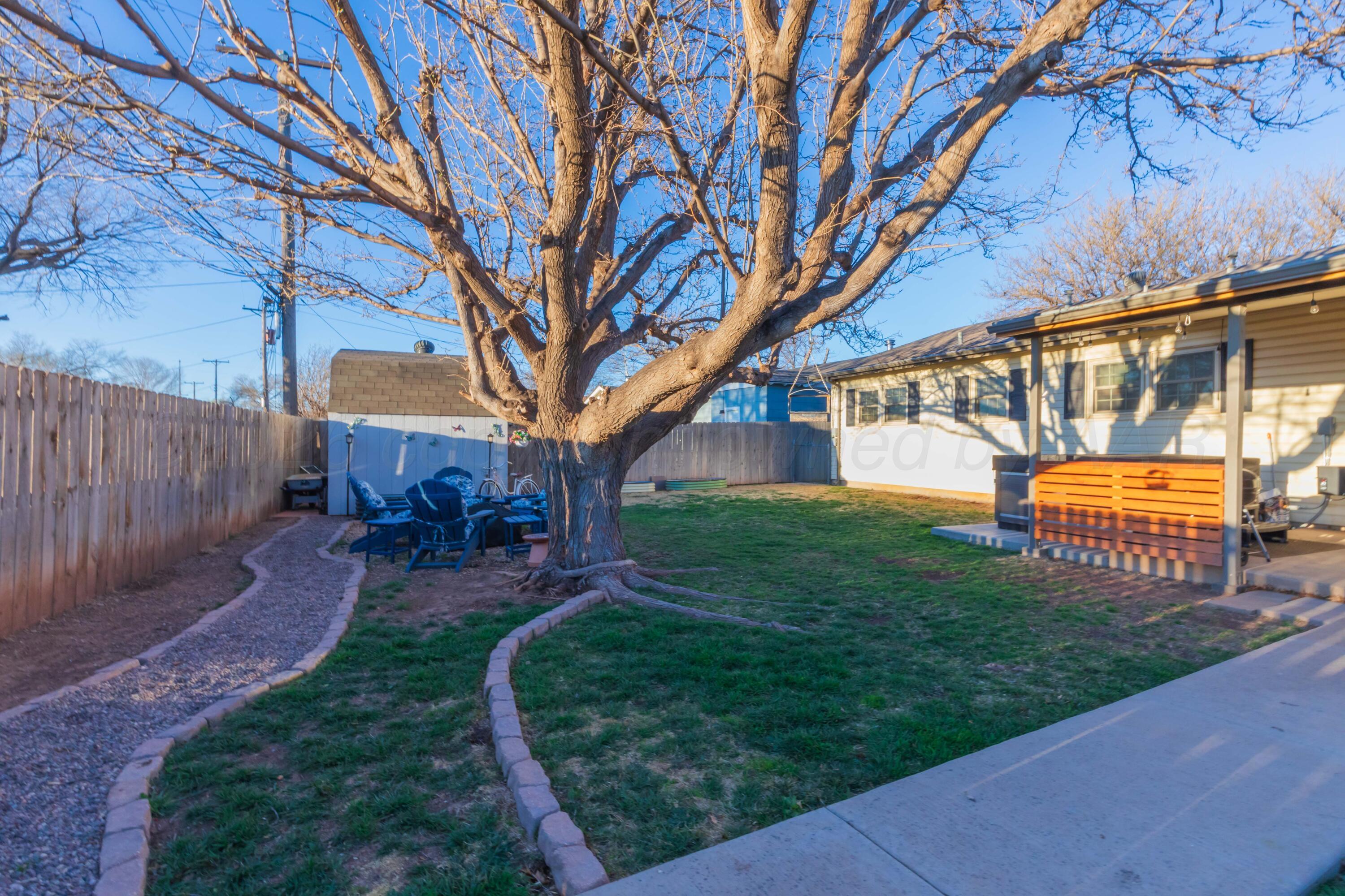 5303 Tumbleweed Drive Amarillo, TX 79110 - Photo 21 of 40 BACKYARD VIEW 2