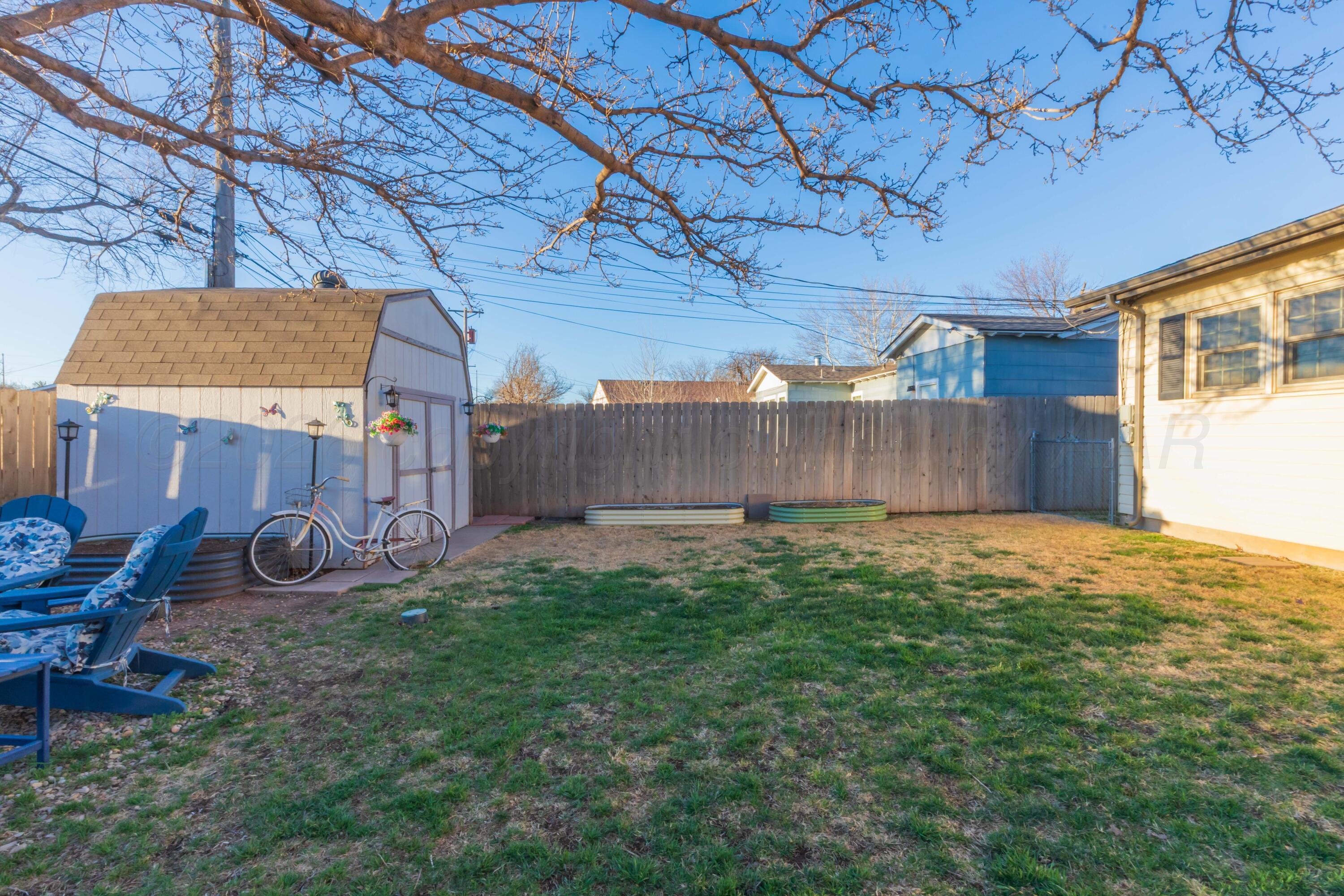 5303 Tumbleweed Drive Amarillo, TX 79110 - Photo 22 of 40 BACKYARD VIEW 3