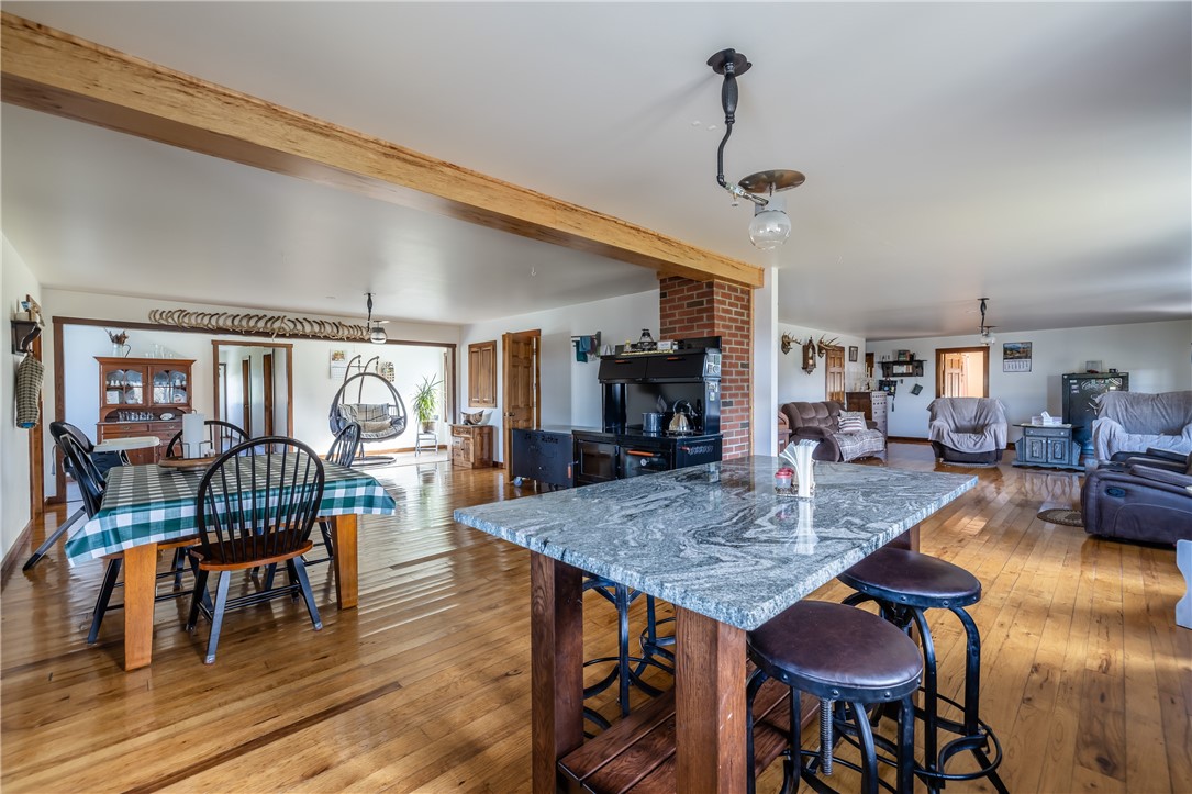 11596 Purdy Road Fillmore, NY 14735 - Photo 7 of 50 Kitchen/dining/living combo