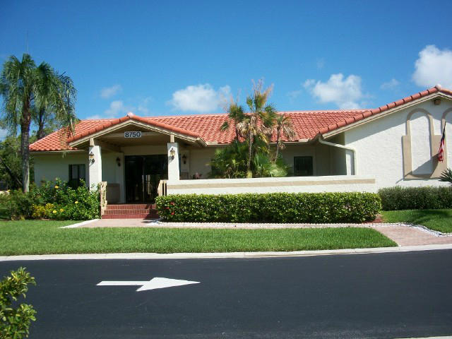 8470 Nadmar Avenue Boca Raton, FL 33434 - Photo 35 of 42 Brentwood Clubhouse Exterior Front - Cop