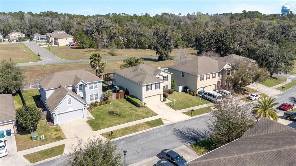 14308 Northwest 161st Avenue Alachua, FL 32615 - Photo 42 of 52 an aerial view of a house with a garden