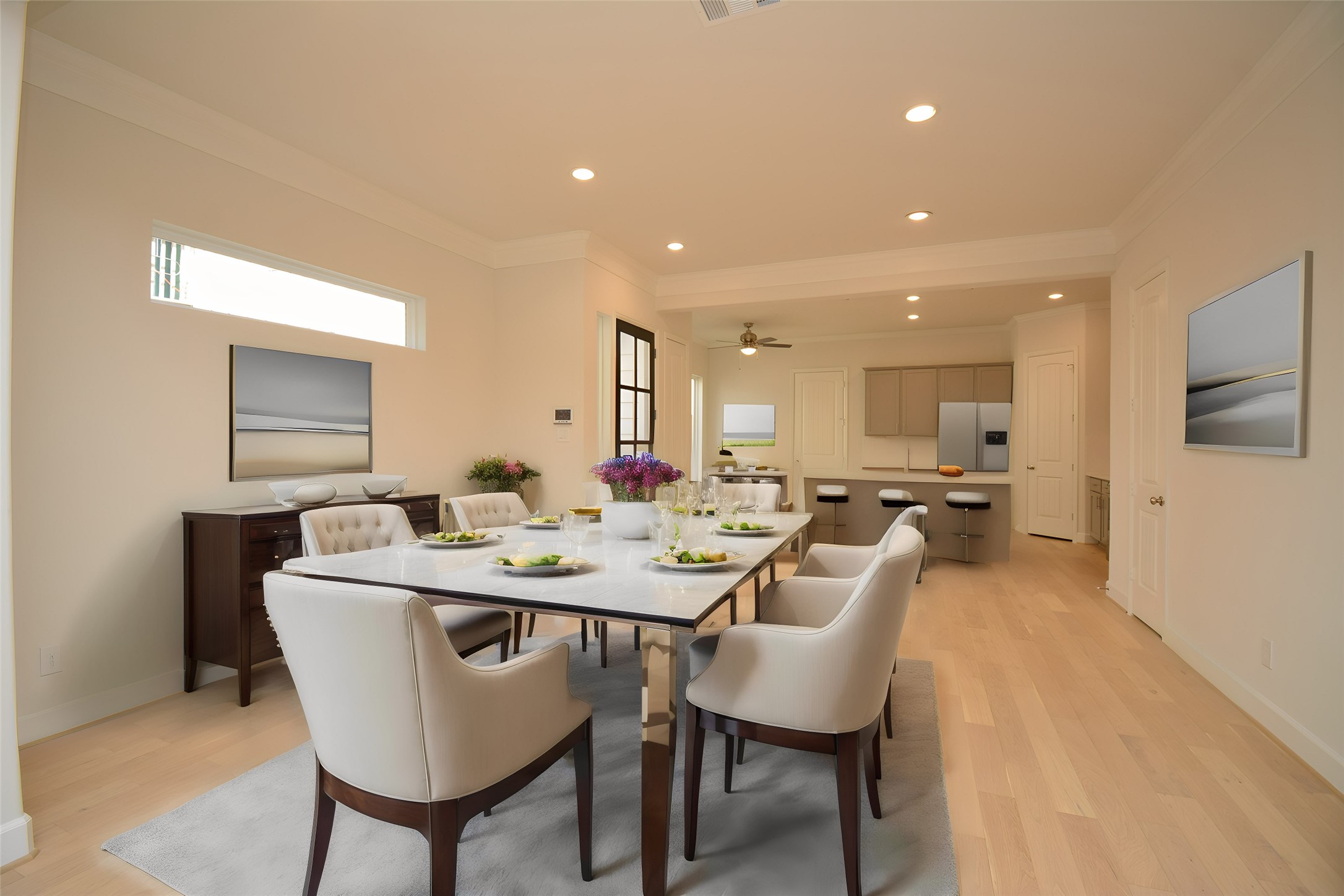 1847 Sul Ross Street Houston, TX 77098 - Photo 12 of 42 a view of a dining room with furniture
