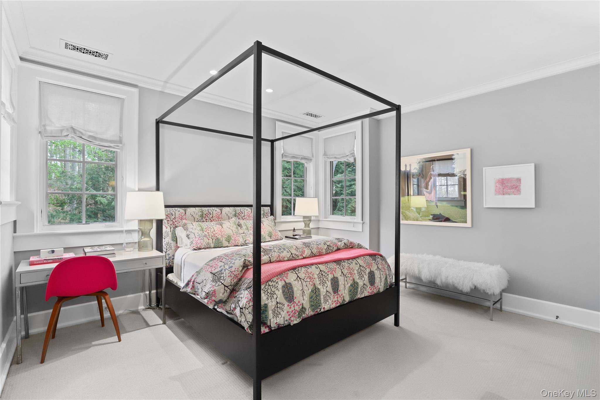 10 Upland Road North Bedford, NY 10506 - Photo 25 of 36 a bedroom with a bed chair and window
