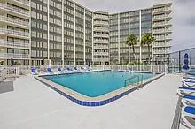 a view of swimming pool with outdoor space