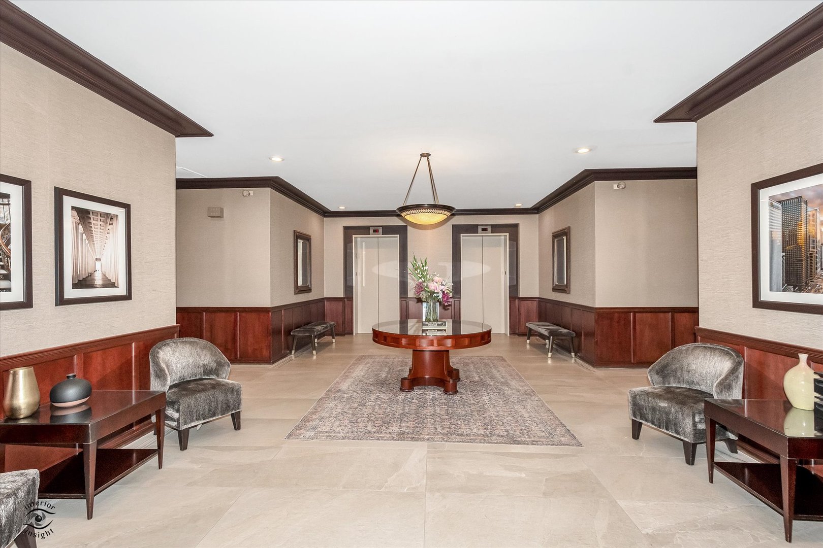 1414 North Wells Street, Unit 508 Chicago, IL 60610 - Photo 27 of 28 a living room with furniture and a large window