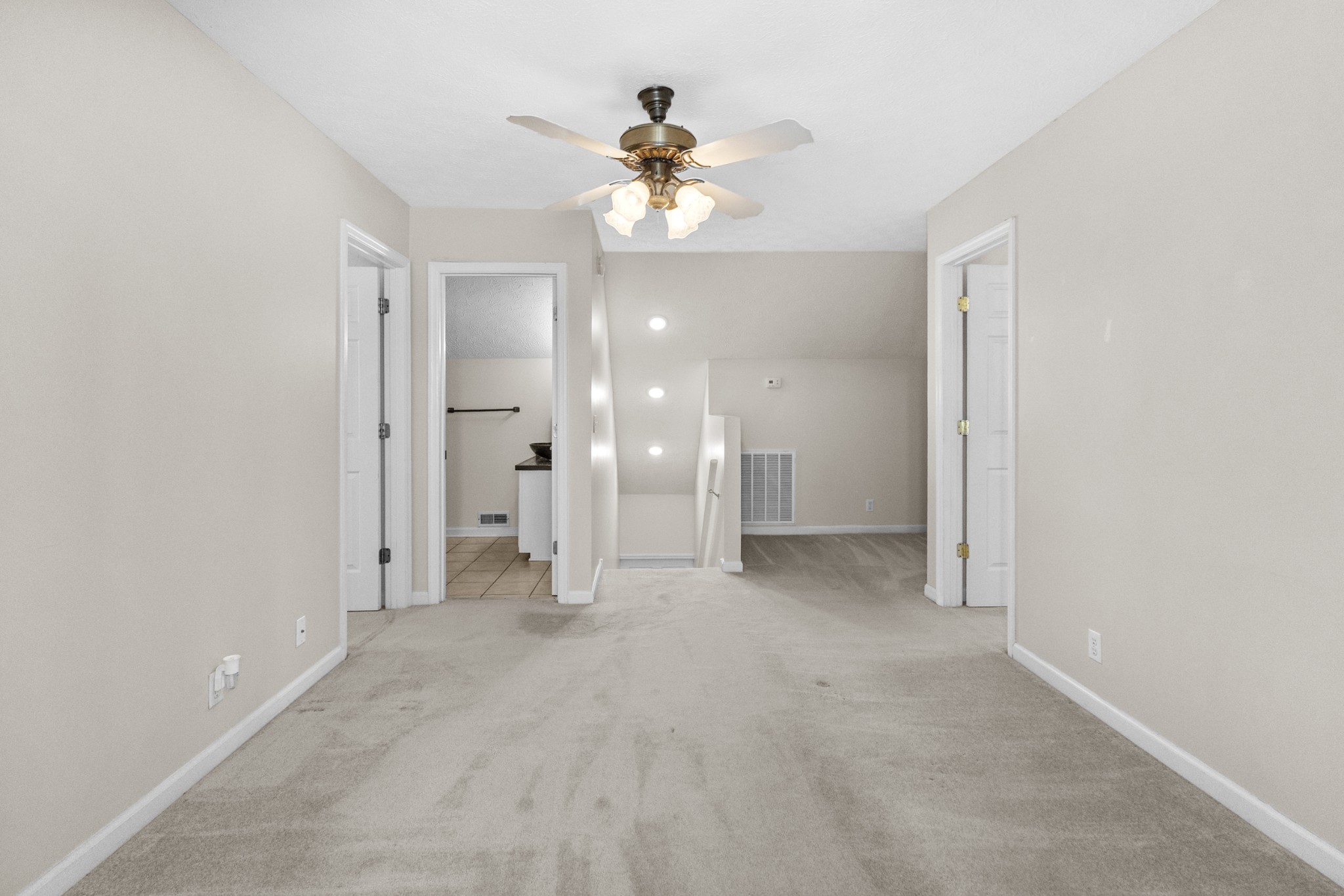 2960 Canoe Branch Road Lebanon, TN 37087 - Photo 58 of 80 a view of an empty room with a ceiling fan