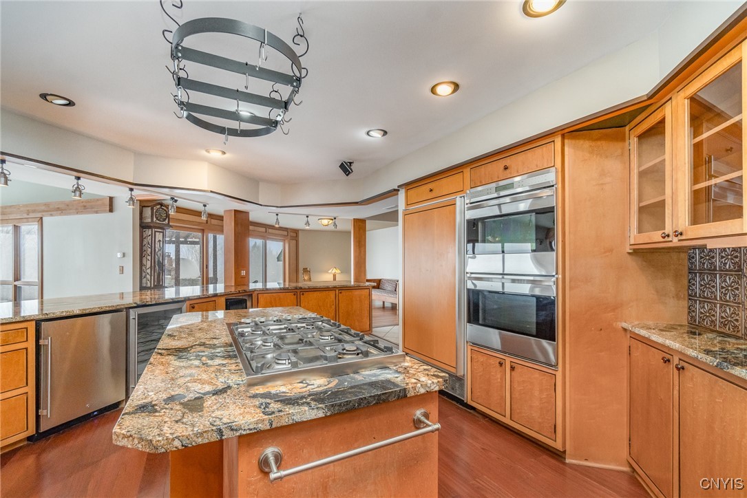 6987 Frank Long Road Pompey, NY 13078 - Photo 16 of 40 View of the dining room, sitting room and outdoor