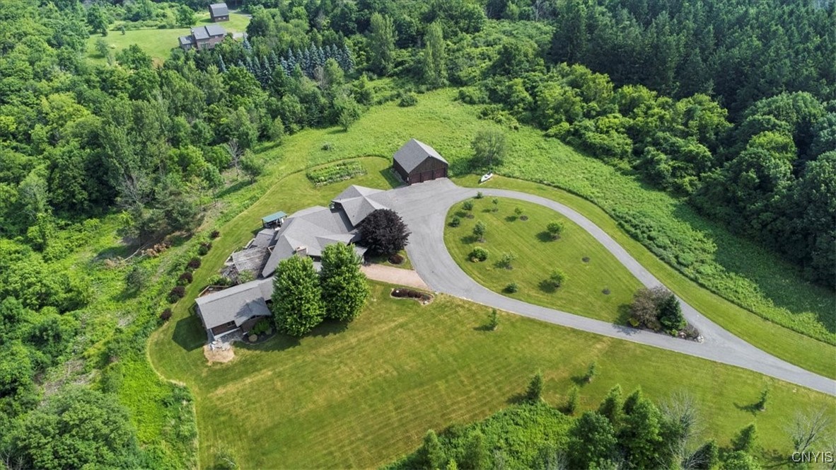 6987 Frank Long Road Pompey, NY 13078 - Photo 40 of 40 Private entry up to circular drivway