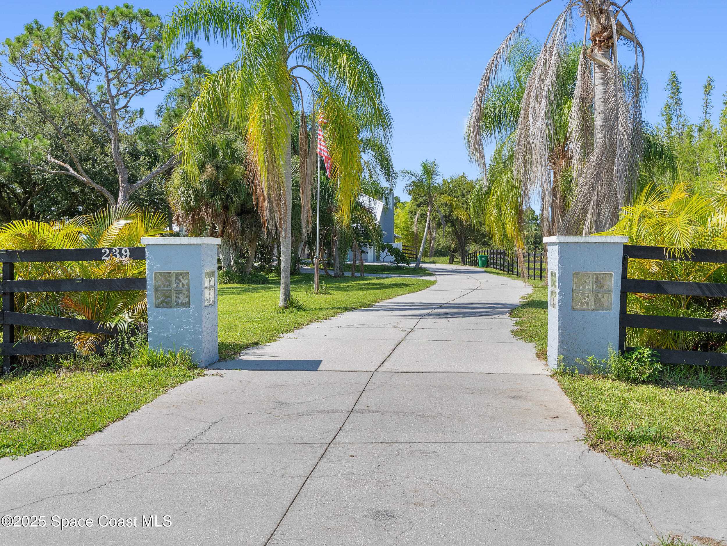 239 Deer Run Road Palm Bay, FL 32909 - Photo 36 of 43 a view of a park with palm trees