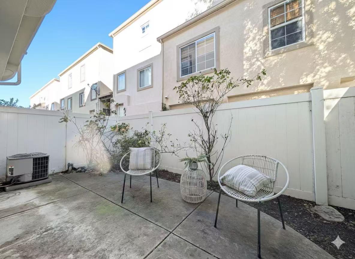 59 Wind Song Milpitas, CA 95035 - Photo 35 of 61 a view of a chair and table in the backyard