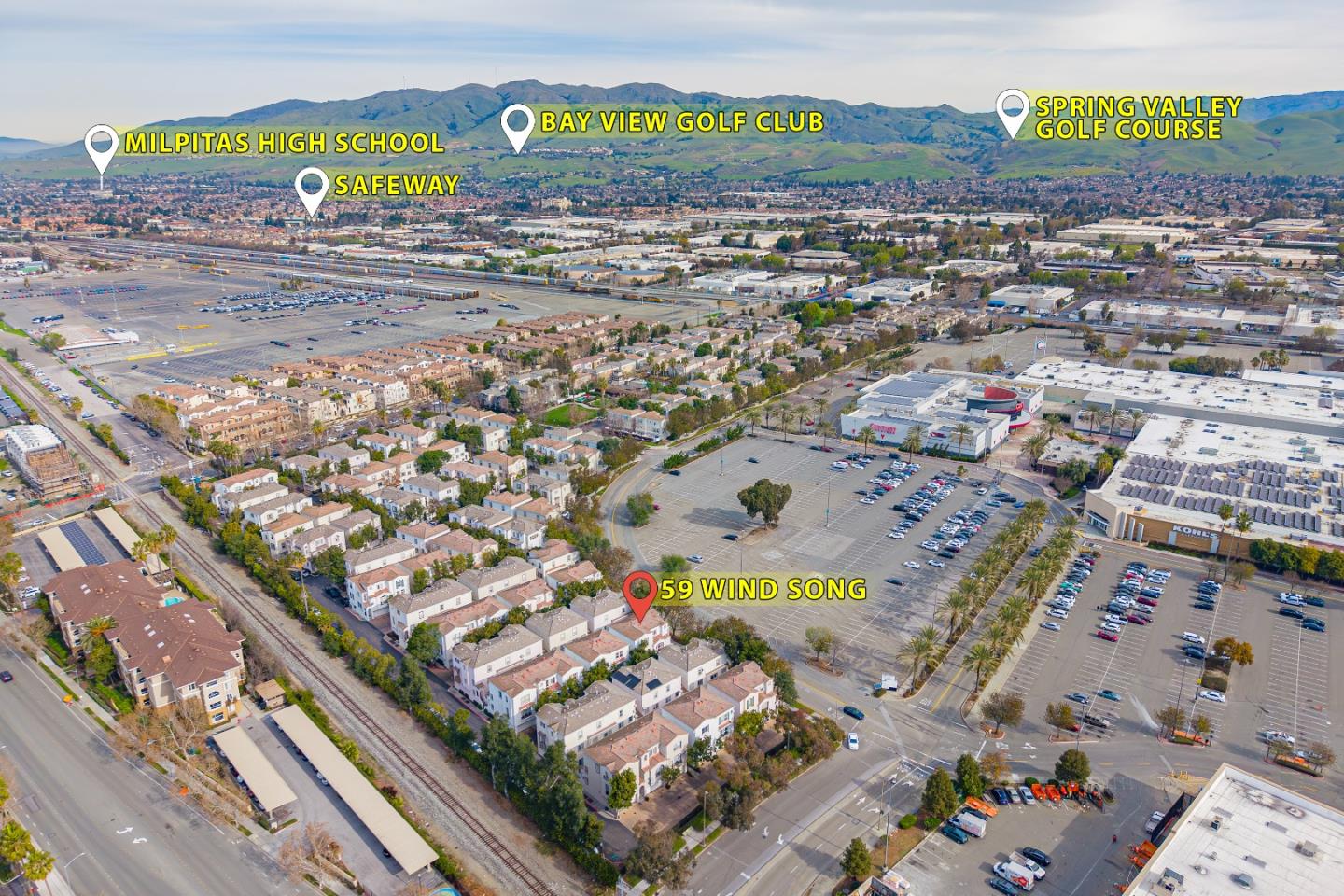59 Wind Song Milpitas, CA 95035 - Photo 56 of 61 view of a city
