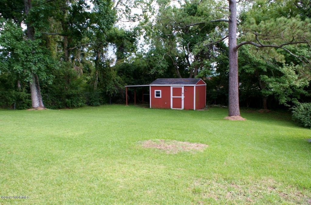 4407 Country Club Road Morehead City, NC 28557 - Photo 4 of 20 Back Yard & Shed with Electric