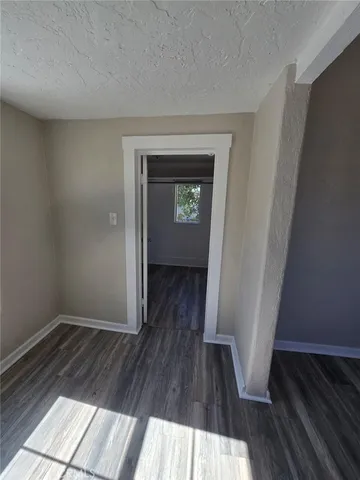 a view of wooden floor