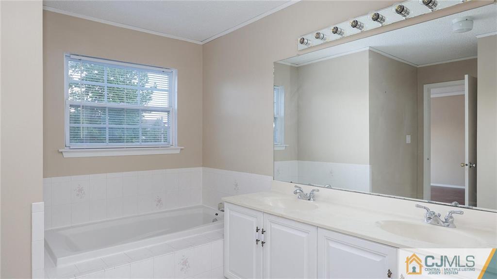 201 Nebula Road Piscataway, NJ 08854 - Photo 21 of 27 a bathroom with a tub sink and mirror
