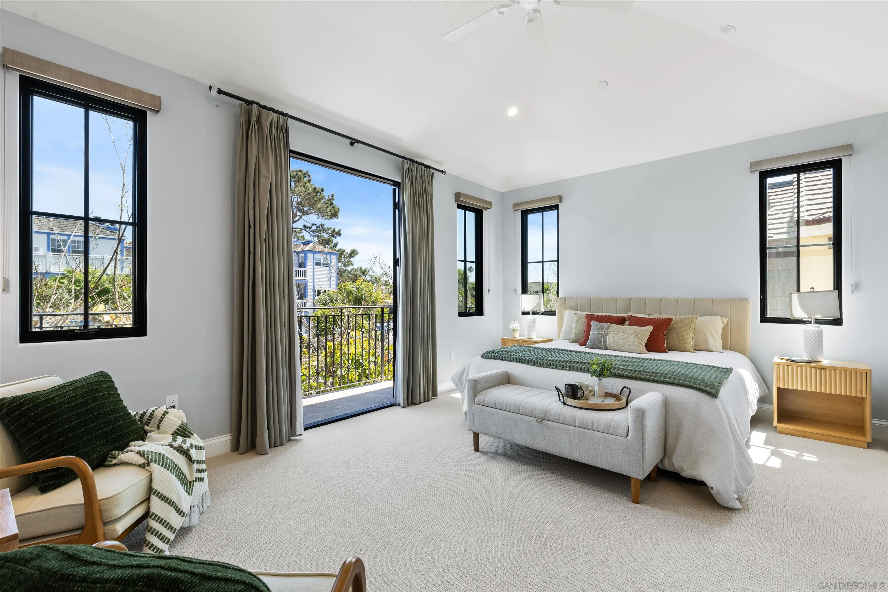 708 Silver Street La Jolla, CA 92037 - Photo 25 of 44 a bed room with furniture and a window