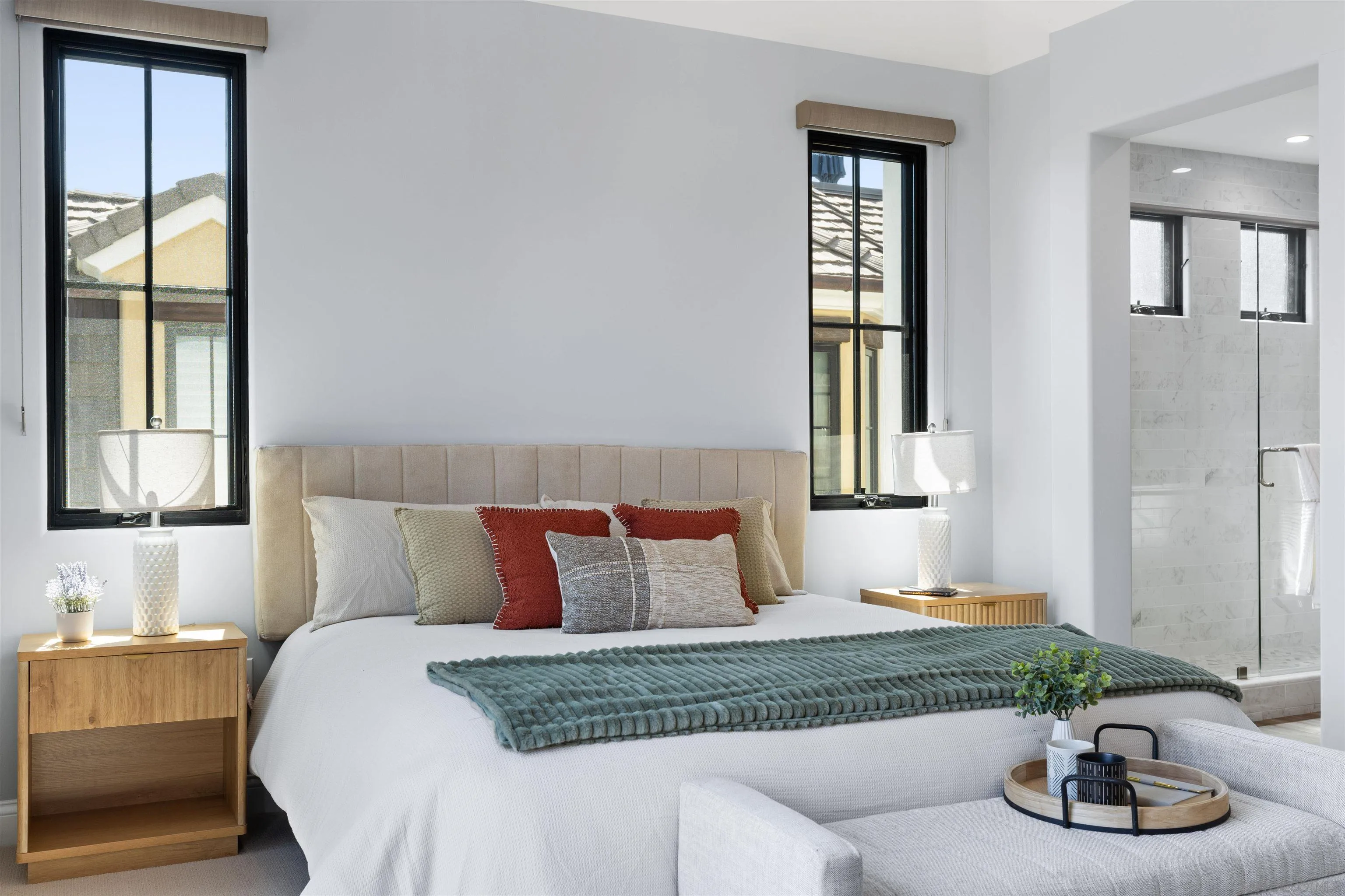 708 Silver Street La Jolla, CA 92037 - Photo 27 of 44 a bedroom with a bed and window