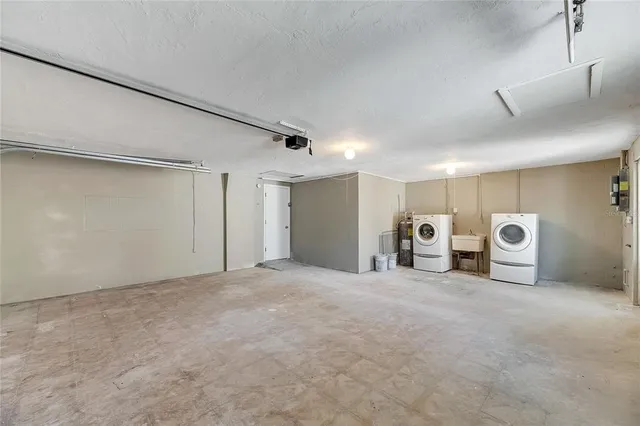 a view of a livingroom with table and chair