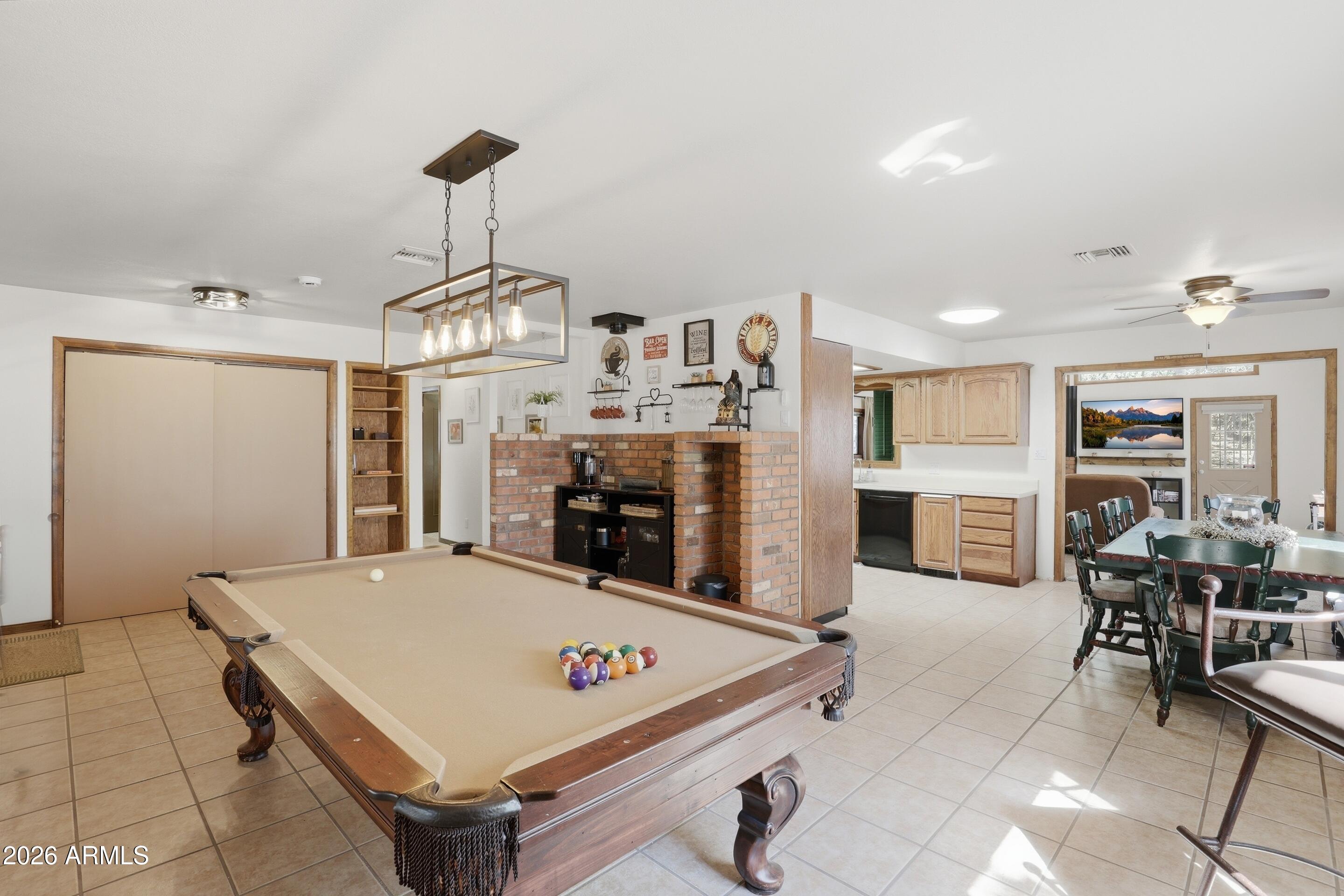 6740 Ridge Road Pine, AZ 85544 - Photo 21 of 35 a room with furniture and pool table