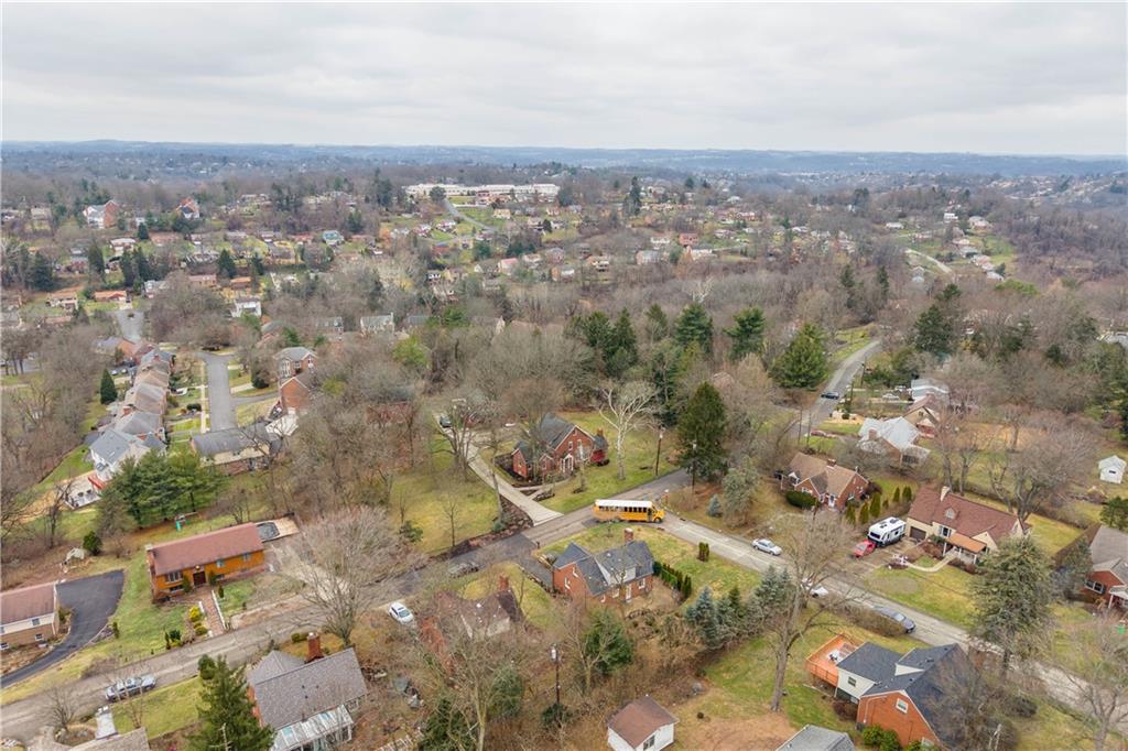 112 Locust Lane Pittsburgh, PA 15241 - Photo 36 of 38 an aerial view of house with yard and mountain view in back