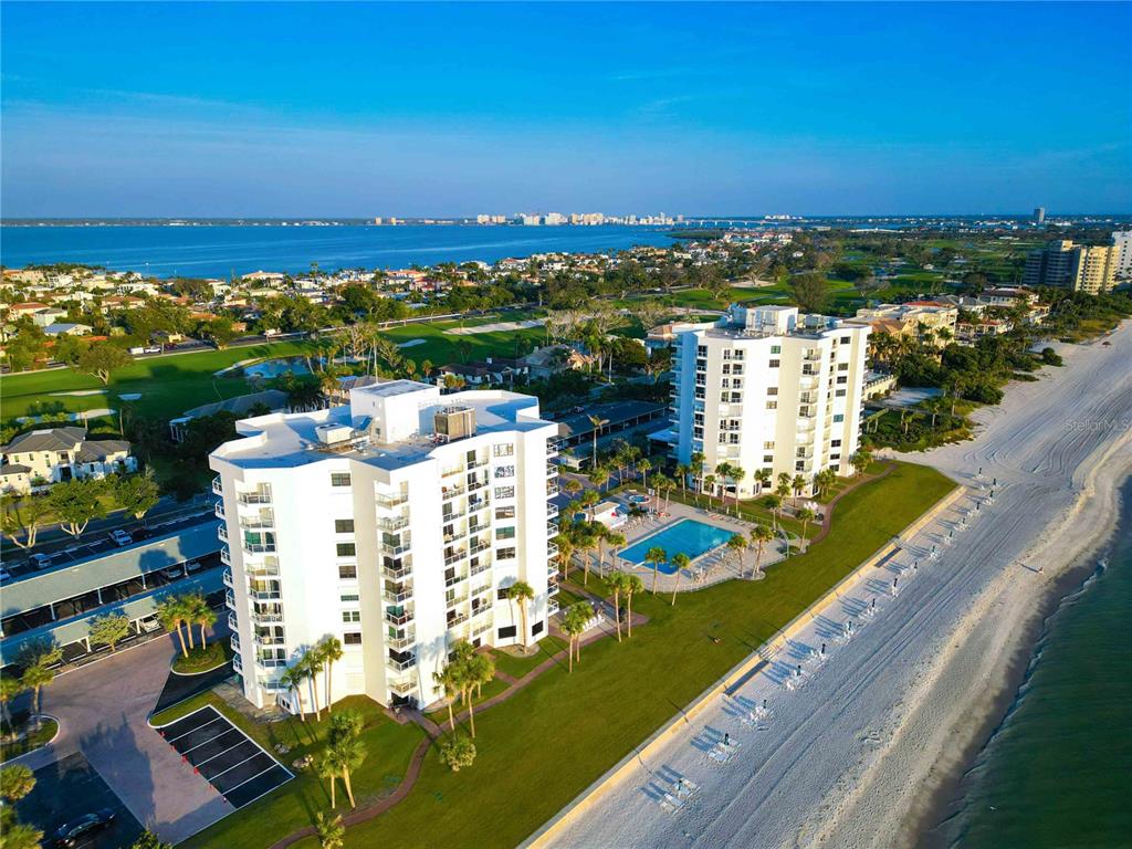1050 Longboat Club Road, Unit 301 Longboat Key, FL 34228 - Photo 52 of 57 a view of a city with ocean