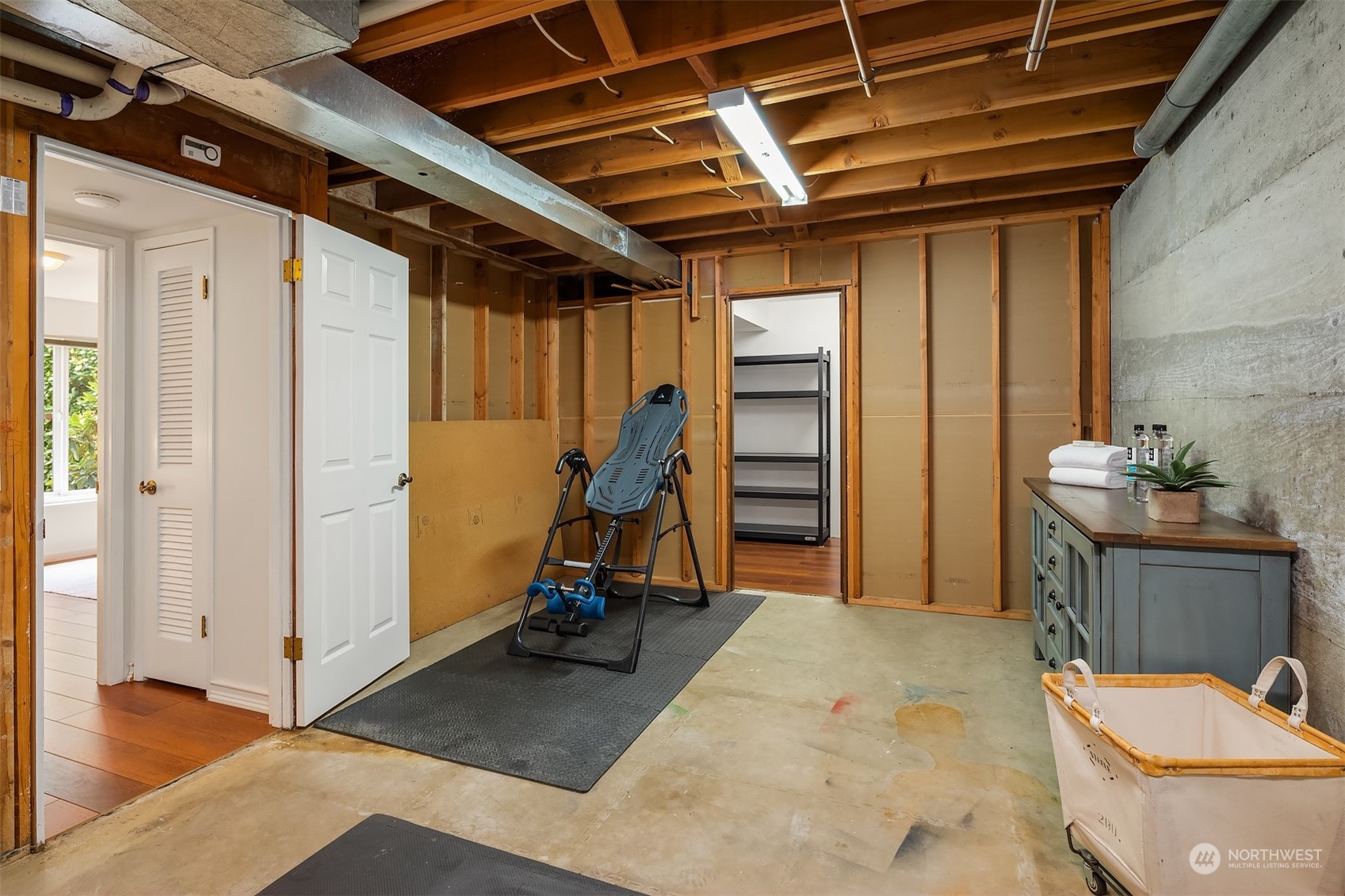 4448 144th Avenue Southeast Bellevue, WA 98006 - Photo 32 of 40 a view of a room with gym equipment