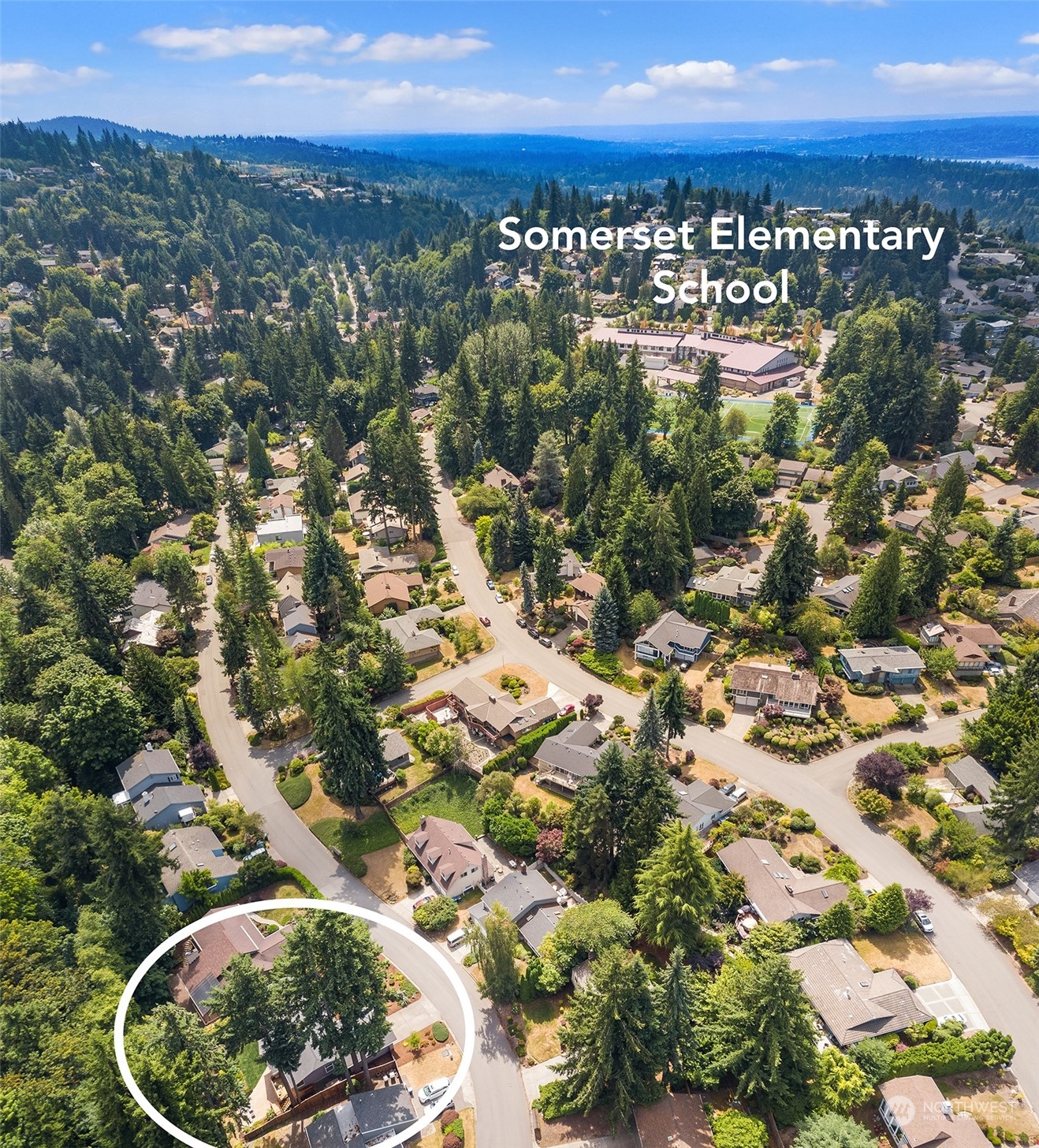 4448 144th Avenue Southeast Bellevue, WA 98006 - Photo 39 of 40 a view of a city