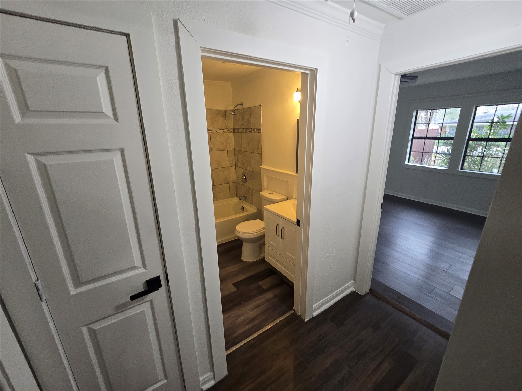 9254 Haddick Street Houston, TX 77028 - Photo 13 of 18 a bathroom with a sink and toilet