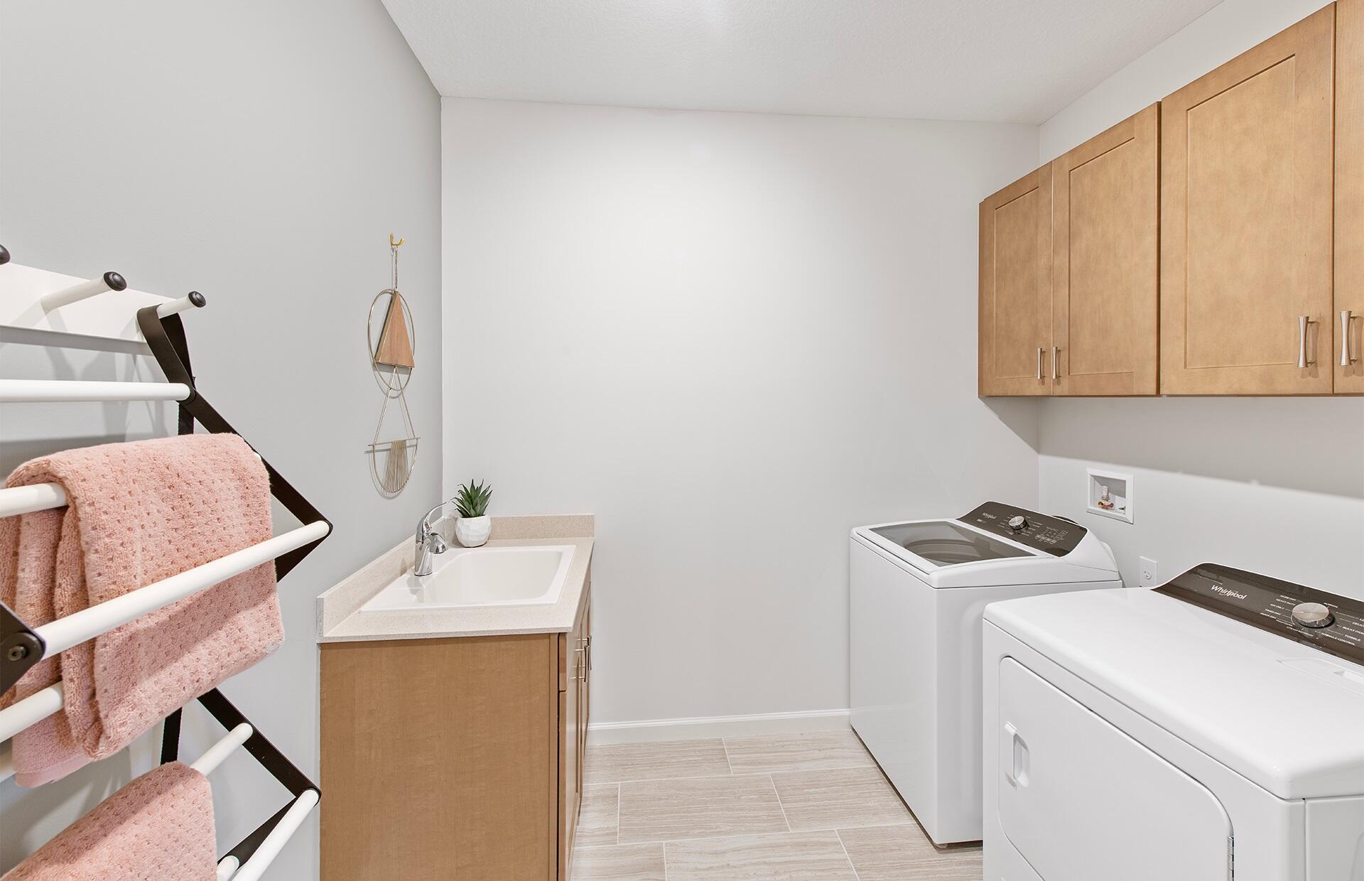 10461 Southwest Highpointe Drive, Unit WHITESTONE 258 Stuart, FL 34997 - Photo 18 of 32 LAUNDRY ROOM