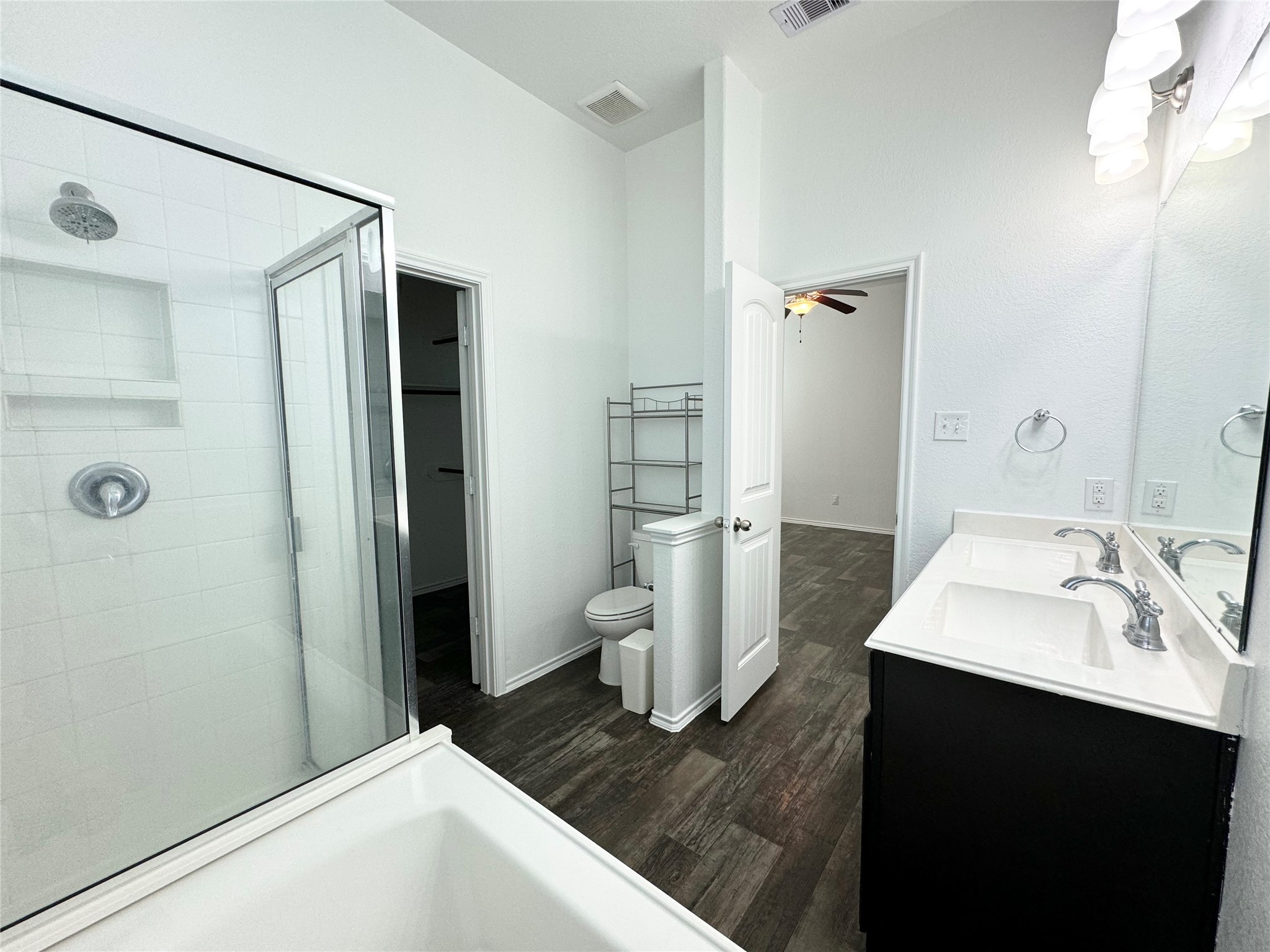 20626 Rimini River Way Katy, TX 77449 - Photo 17 of 21 a spacious bathroom with a sink and a mirror