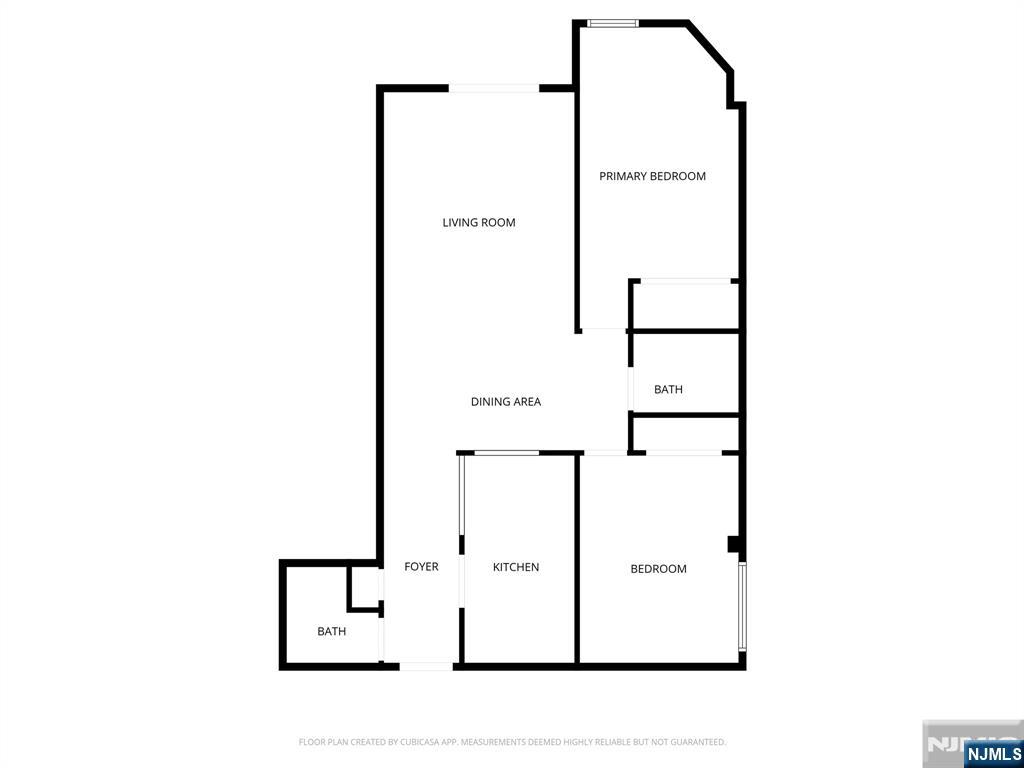10 Orchard Street, Unit 3E Hackensack, NJ 07601 - Photo 23 of 23 a picture of a floor plan
