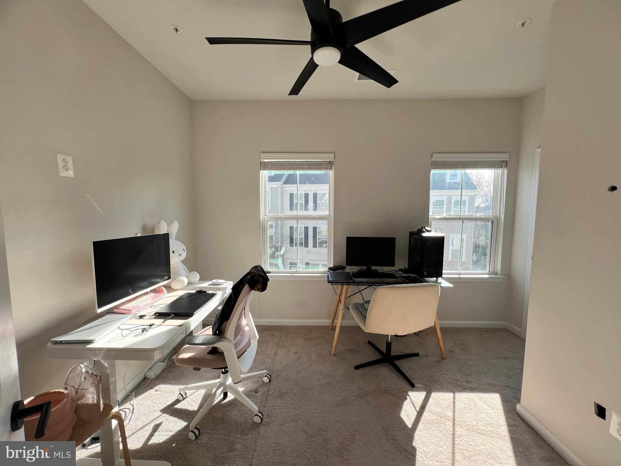 1331 Bruley Road Hanover, MD 21076 - Photo 12 of 18 a view of a workspace with furniture and a window